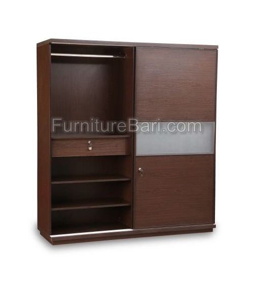 Wooden almirah sliding door deals